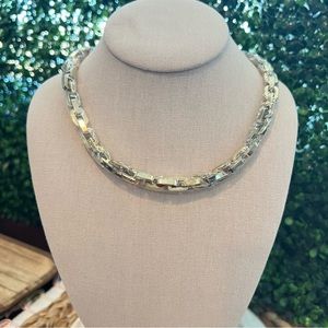 New Eddie Borgo Supra Link Gold Necklace | Chunky Link | Statement Necklace